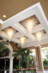 four seasons hotel beverly hills art crystal chandeliers
